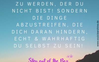 Step out of the Box – Clearing einfach erklärt!